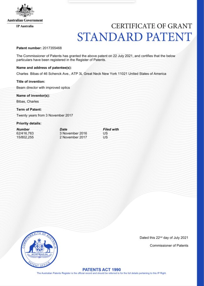 PATENTS - Tecnica 3D